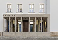 Eingang Rathaus Waldsassen