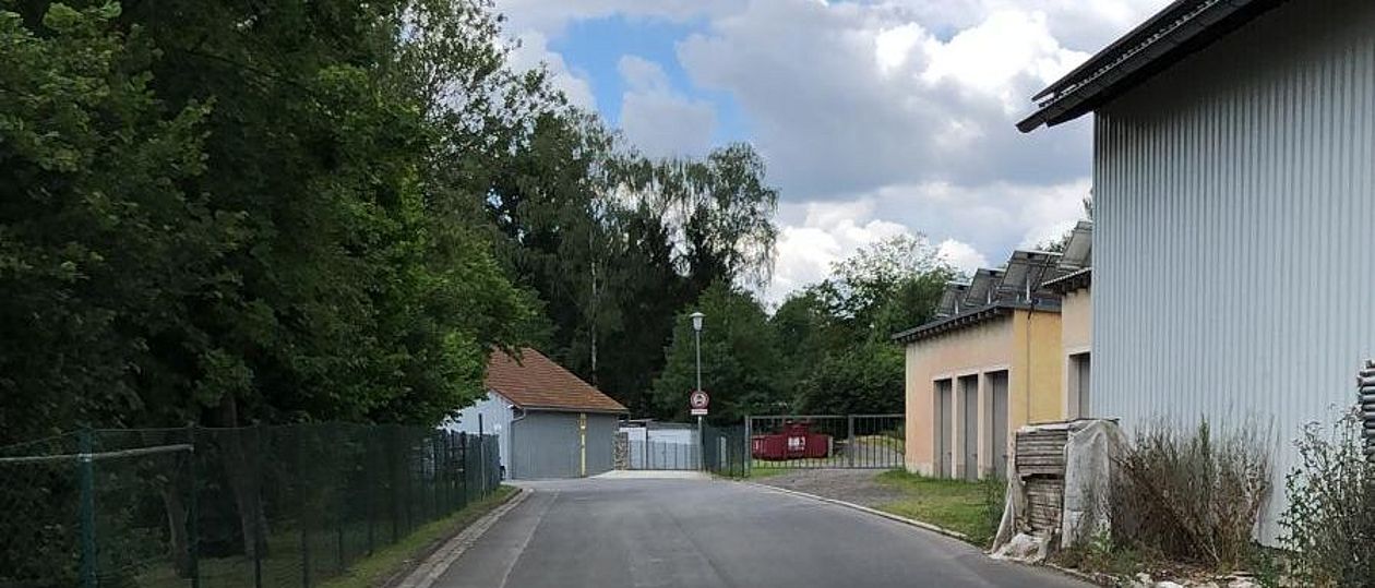 Ansicht Grüngutannahme