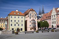 Der Marktplatz in Cheb.